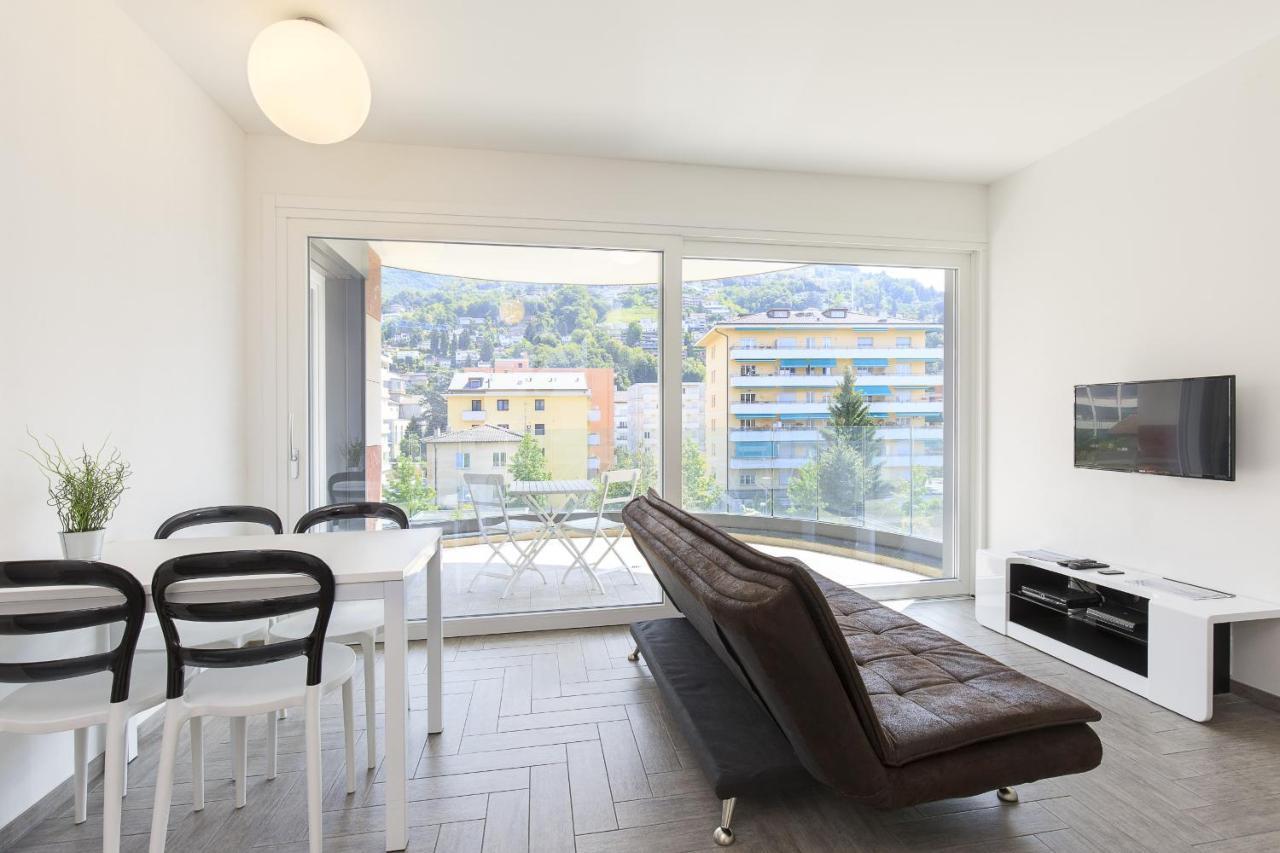 Roggia Apartments By Quokka 360 - Central Flats With Parking Space Lugano Zewnętrze zdjęcie